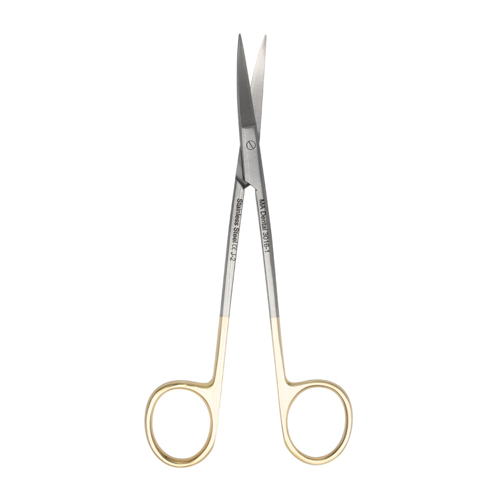 Suture Scissor, Curved, TC 15 cm