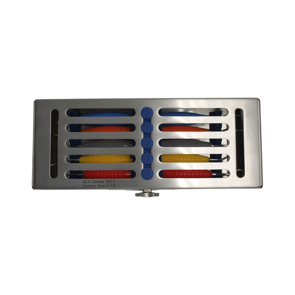 [IDX 17084S] Basic Perio Set (w/h stainless cassette)