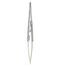Needle Holder Castroviejo Straight wire 5-0, 6-0, 7-0 14.5cm  (TC) Gold