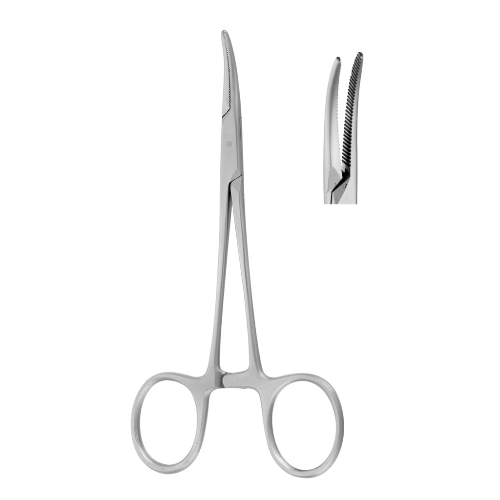 Forcep Hemostatic Curved 14cm