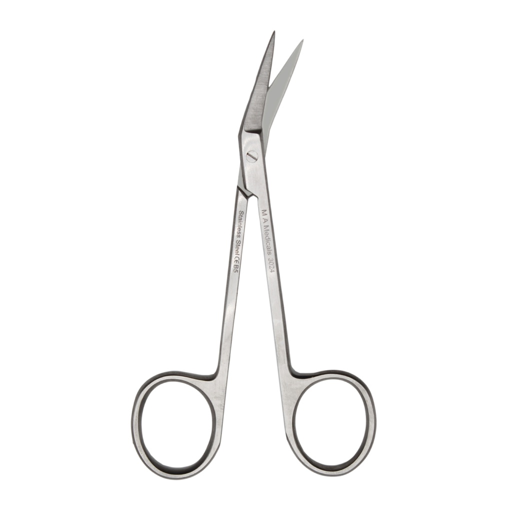 Angled suture Scissors