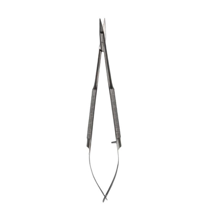 Micro Scissor (TC) Castro Scissor Straight Tungsten Gold 15cm