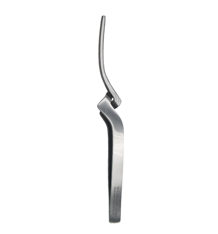 Articulating Paper Forceps Curved 12cm