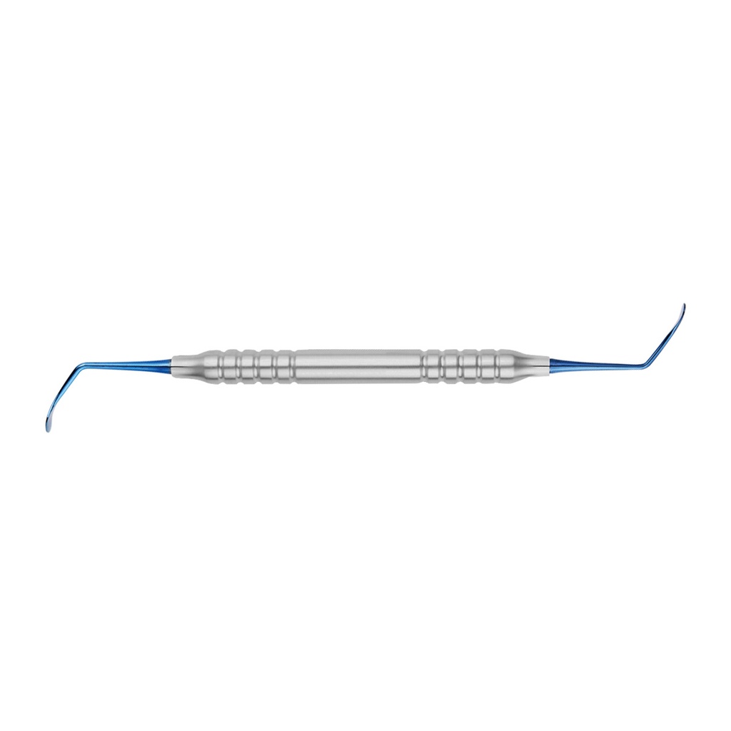 Sinus Lift Instrument Fig.4 Titanium/Plasma Blue Coating  Tips with Anatomical Hollow Handle 10mm