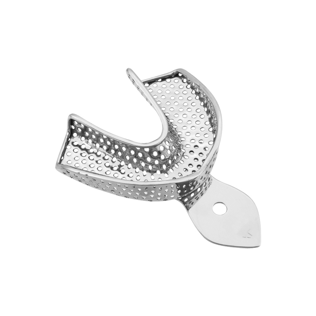 Impression Tray  Rimlock Perforated Lower Jaw  Fig.2 Medium