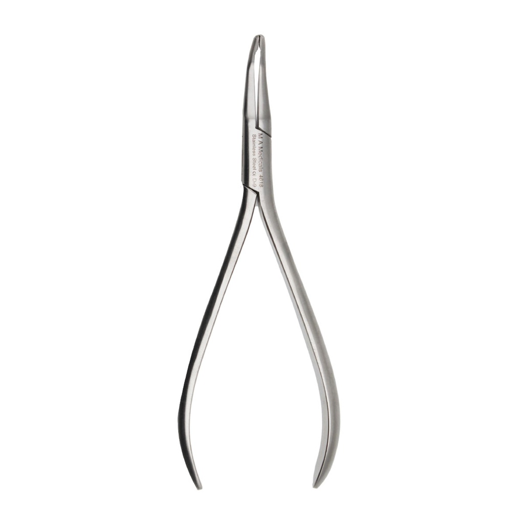 Pliers for Fragments of Root Canal Curved 14cm