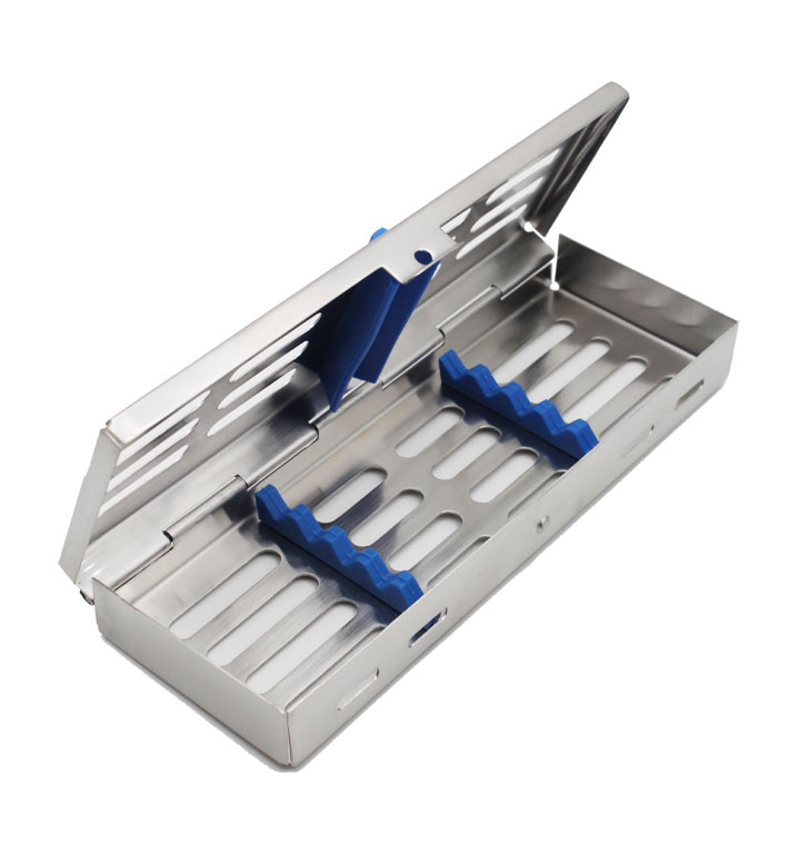 Sterilization cassette for 5 instruments