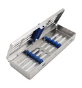 Sterilization cassette for 5 instruments