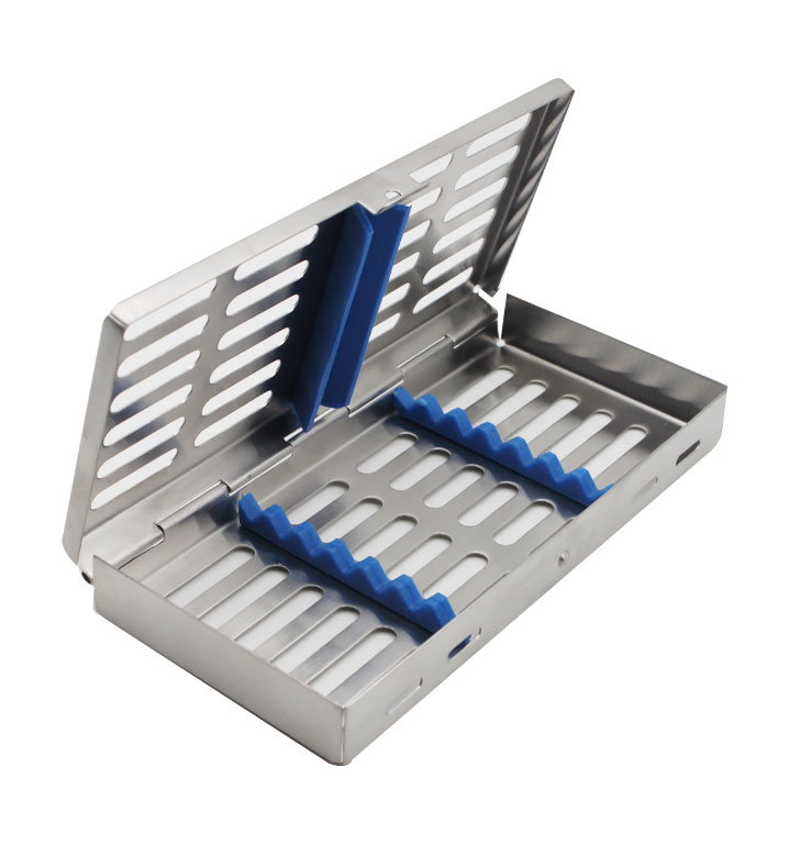 Sterilization cassette for 7 instruments