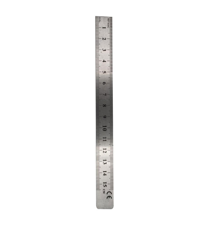 Single use ruler 15cm