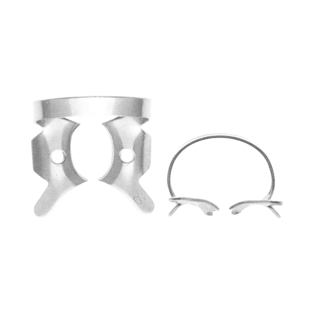 Fig.8 Festooned Jaws for  General Purposes on Upper Molars. Jaws Fit the Gum Curvature Tooth: 1-2-3-14-15-16