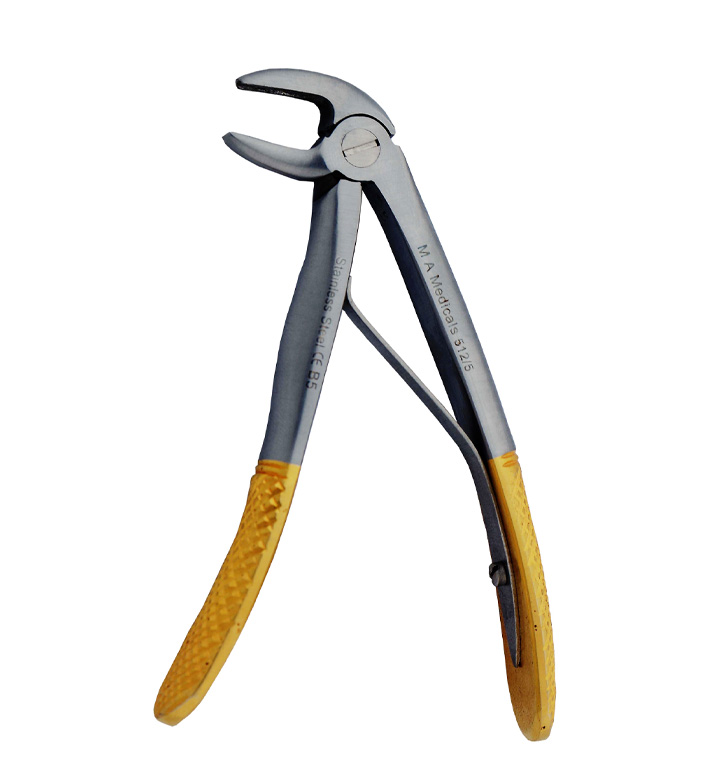 Extracting Forceps Klein Lower Incisors 10cm Diamond Tip