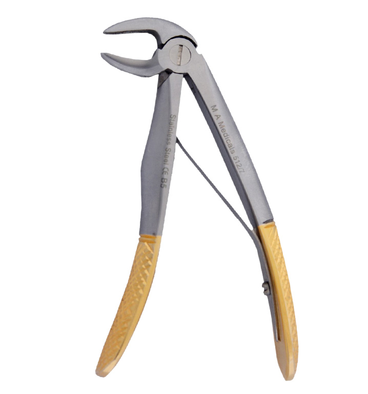 Extracting Forceps Klein Lower Roots 10cm Diamond Tip