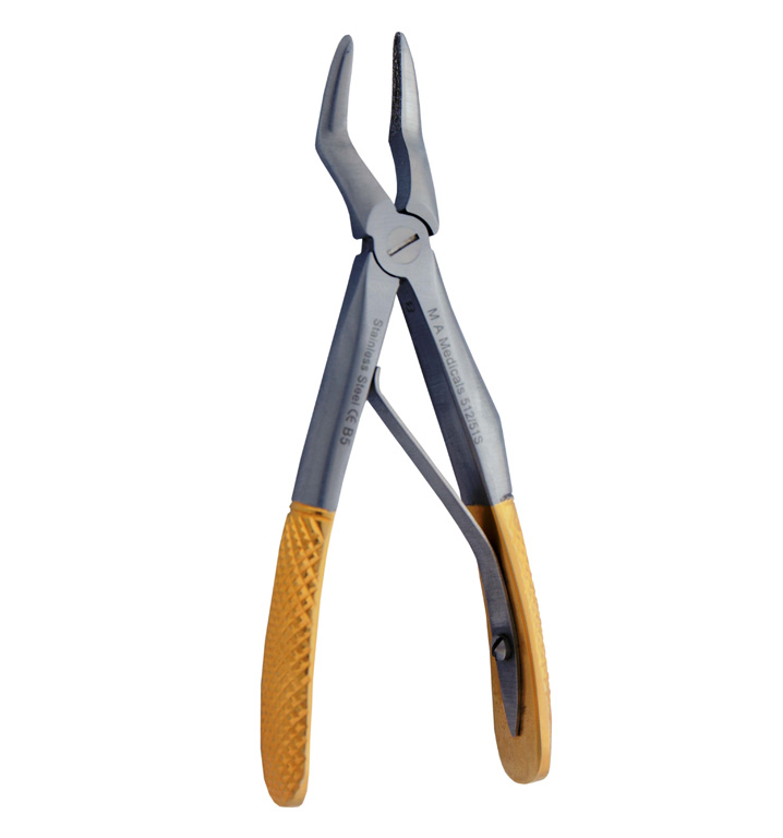 Extracting Forceps Klein Upper Roots 10cm Diamond Tip