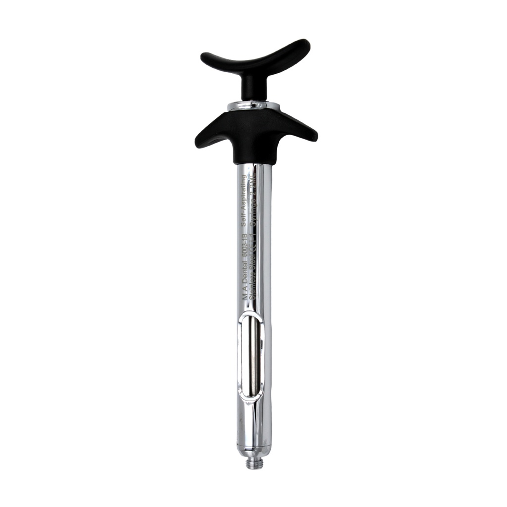 Self aspirating syringe (Plastic & Metal)