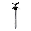 Self aspirating syringe (Plastic & Metal)