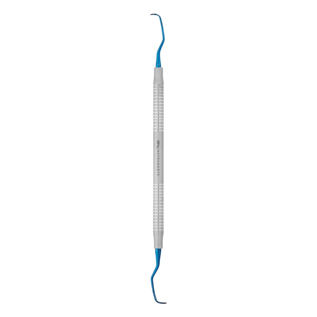 Gracey Curette Fig.5/6 Titanium/Plasma Blue Solid Handle 6mm 