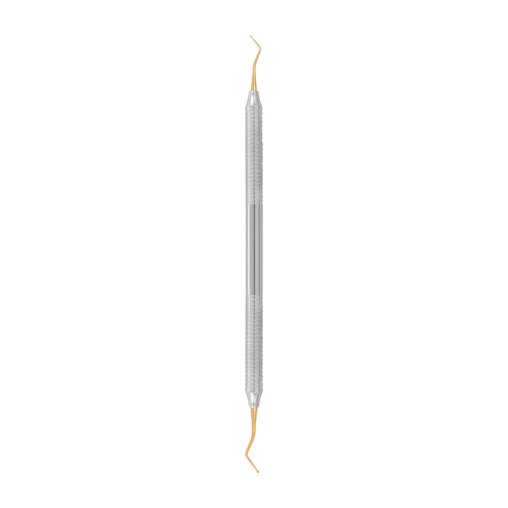 Burnisher 1.2/1.6mm Titanium/Plasma Gold Coating Tips with Solid Handle 6mm