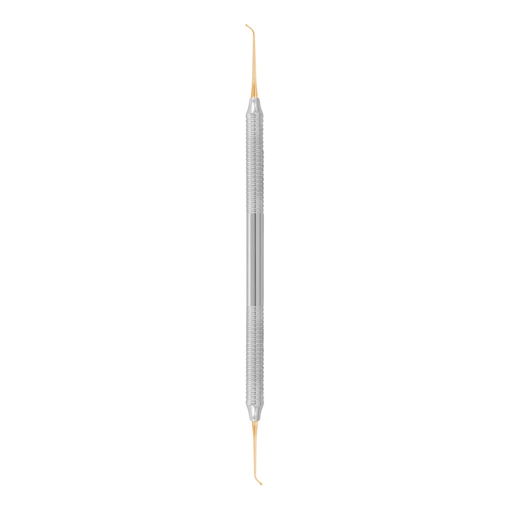 Burnisher 1.2/1.6mm Titanium/Plasma Gold Coating Tips with Solid Handle 6mm