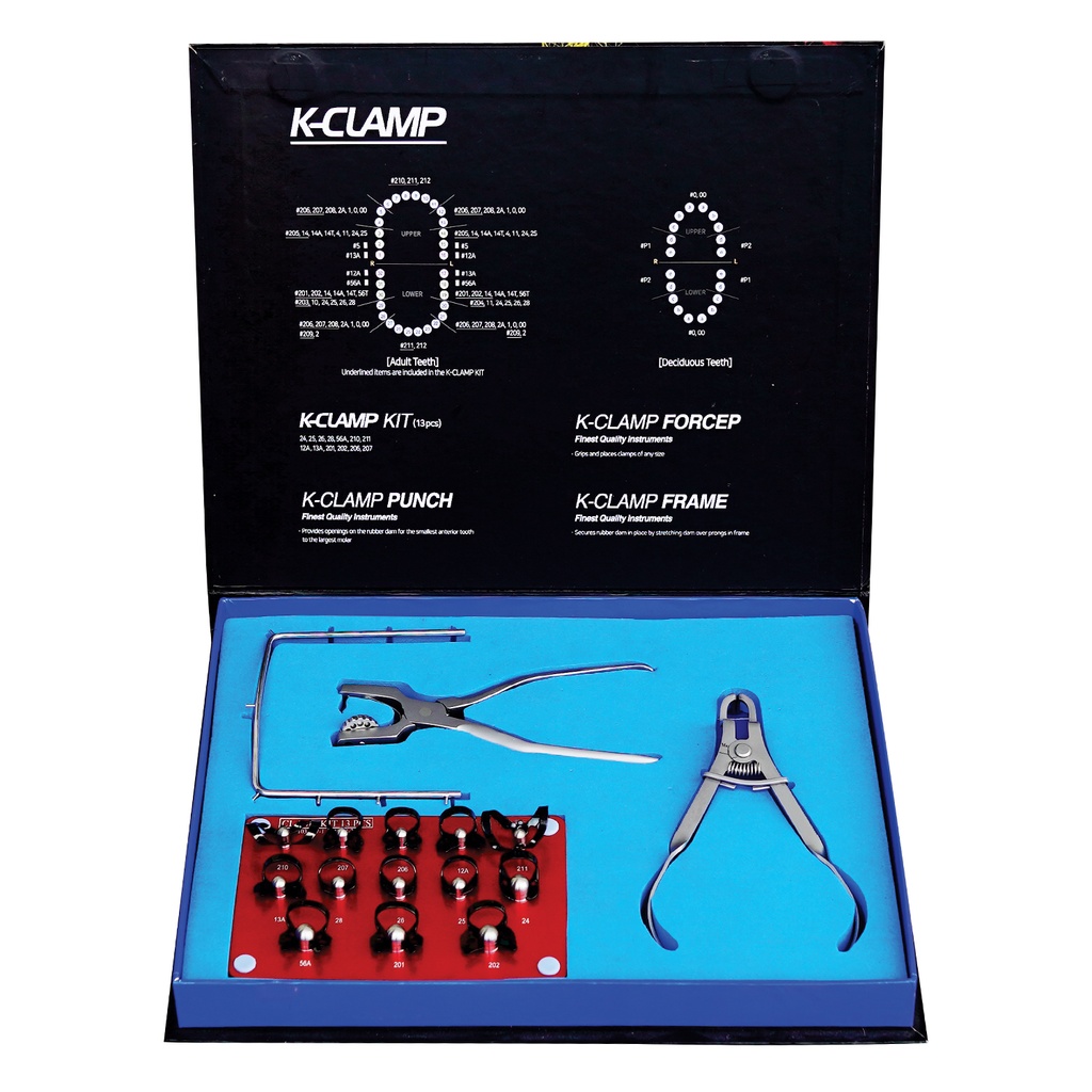 Rubber Dam Kit Set of 17