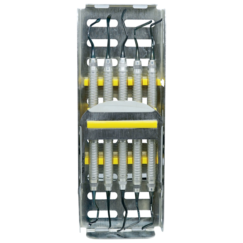 Vista Instruments Set of 5 with Cassette Tray