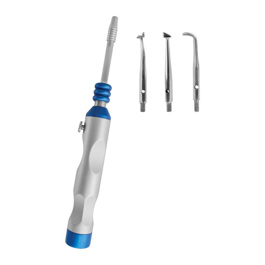 Turkey Crown Remover Complete with 3 Tips Blue