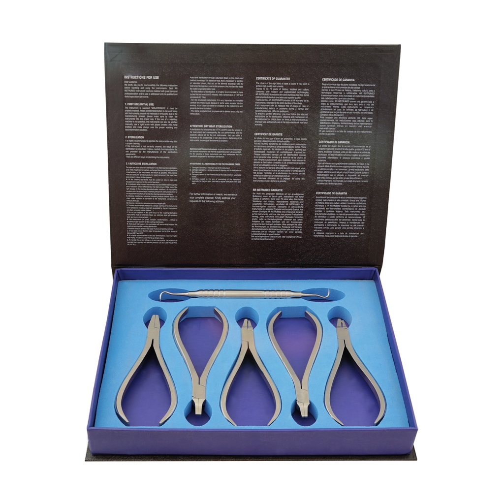 Orthodontic Clear Aligner Set of 5