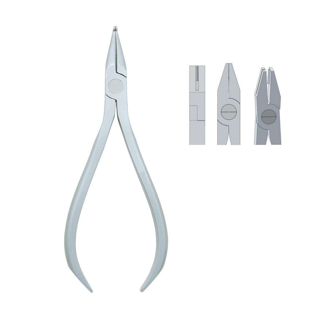 Stop (V-Bend) Pliers max 0.46mm .018" Wire