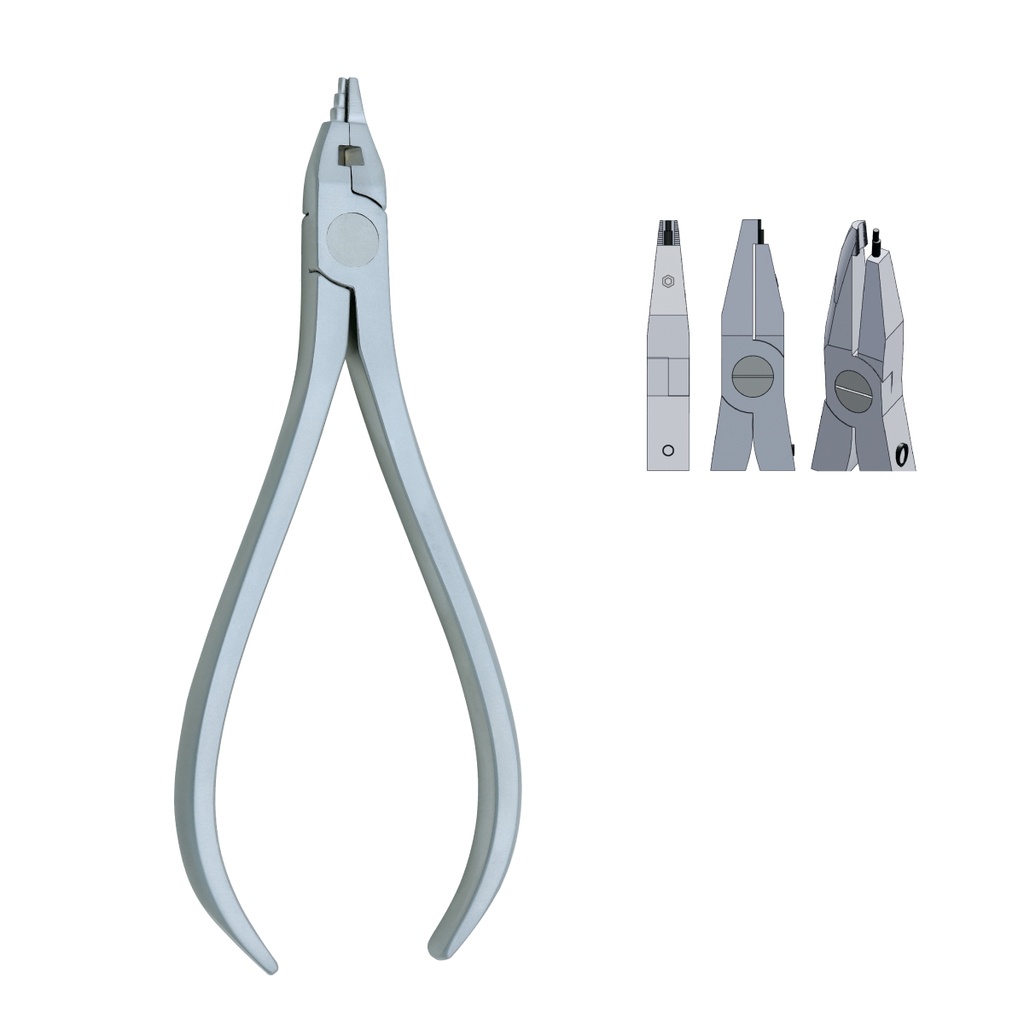 Loop Forming Pliers Tweed Style max 0.50mm .020″ Wire