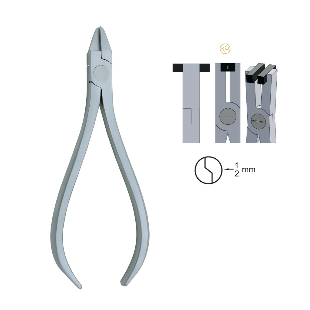 Detailing Step Pliers 1/2mm  (TC)