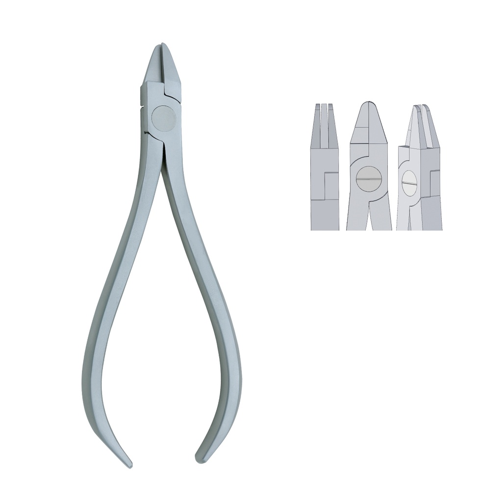 Three Jaw Pliers max 0.50mm .020″ Wire