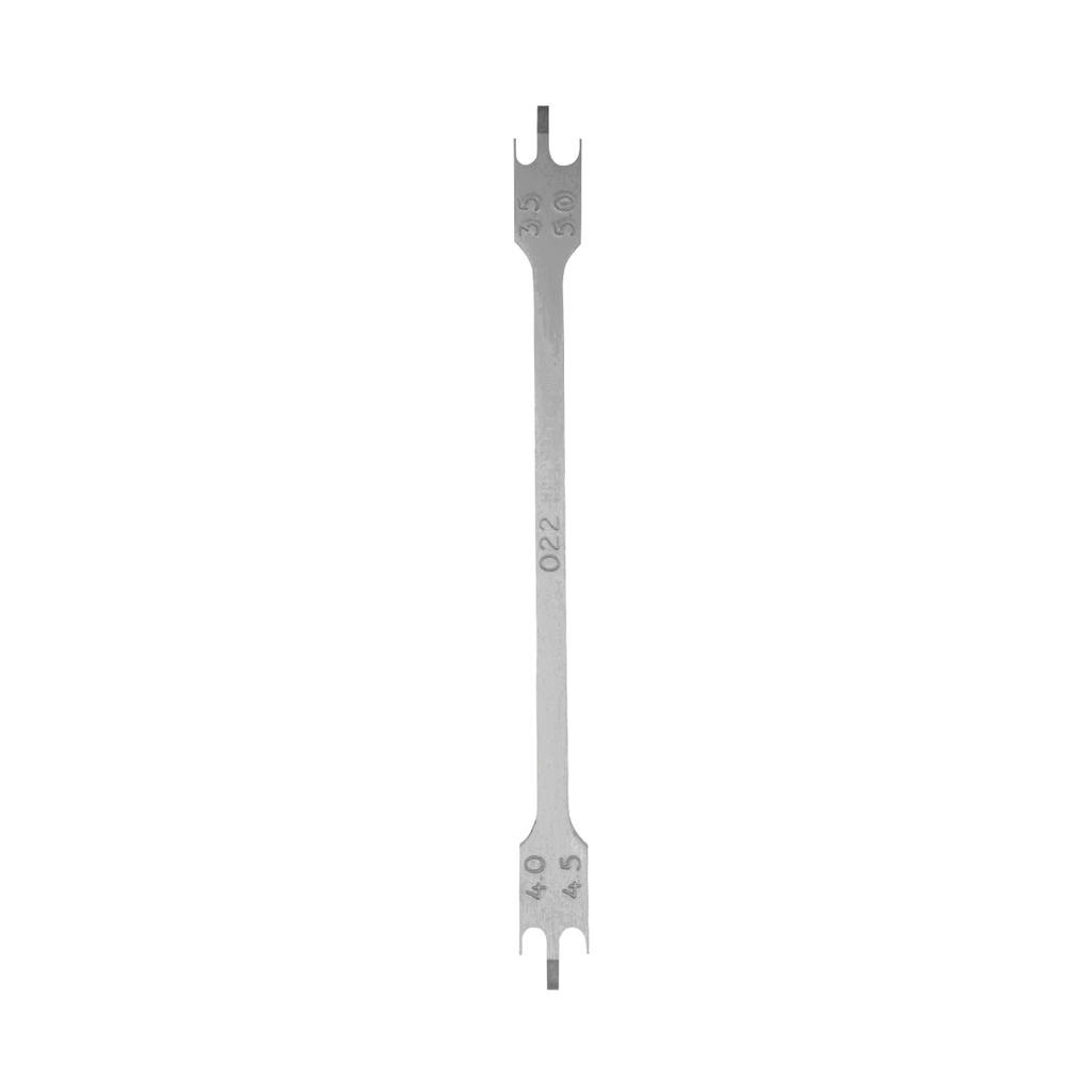 Bracket Positioning Gauge.022" slot  