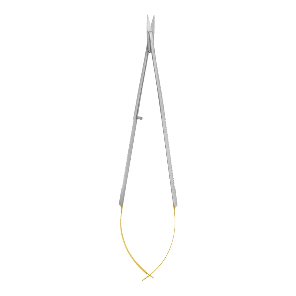 Micro Scissor (TC) Jacobson Curved 15.5cm Gold