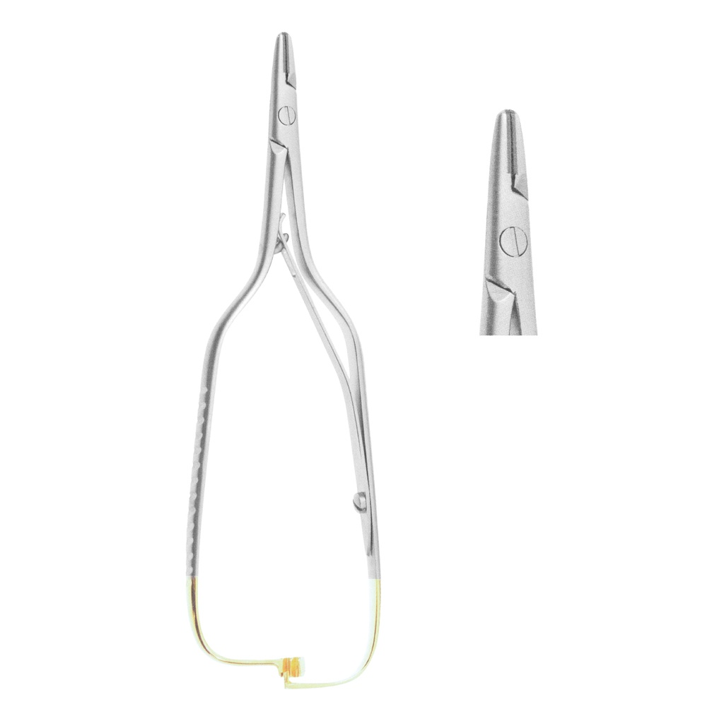 Boynton Needle Holder 12cm (TC) Gold