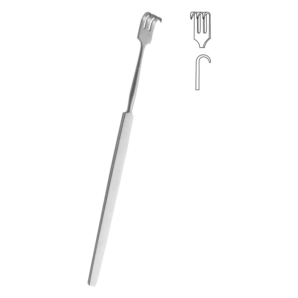 Retractor Sharp 16.5cm