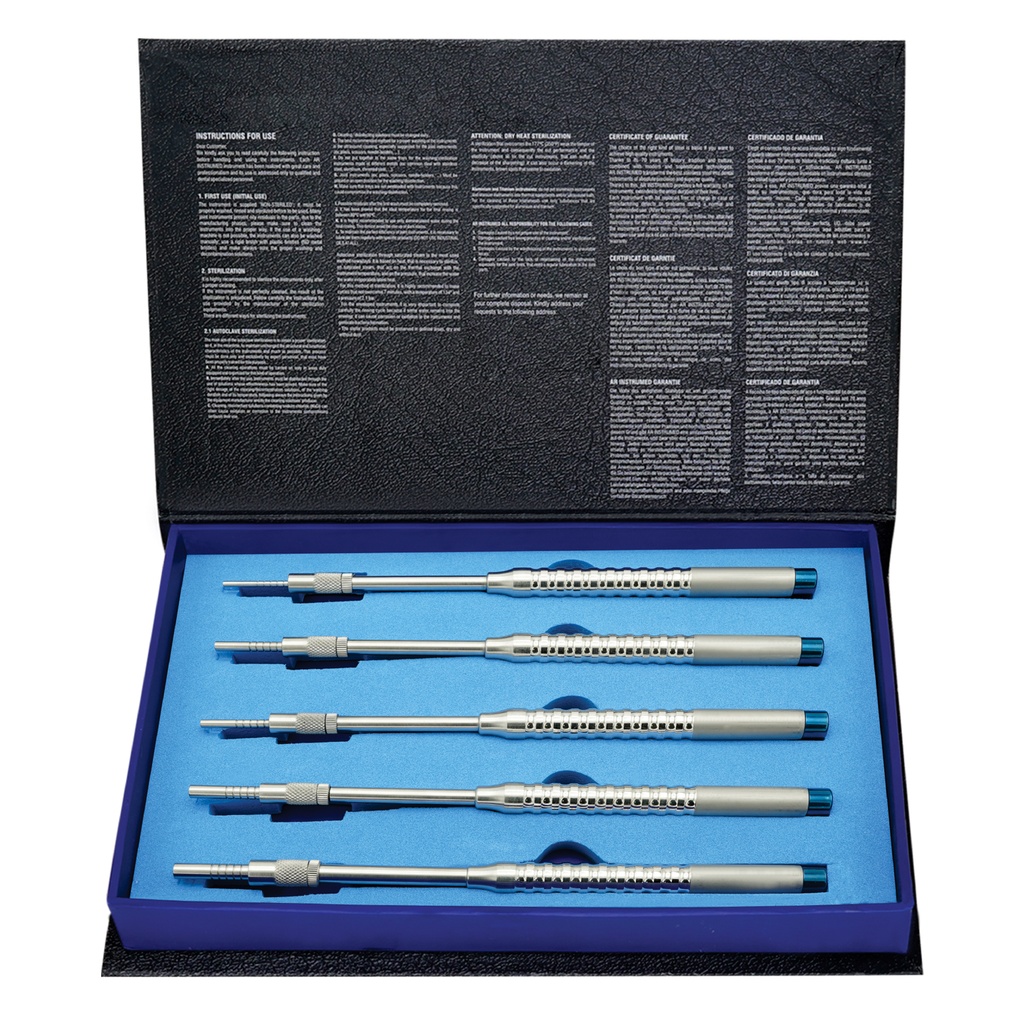 Osteotome Concave str Set of 5