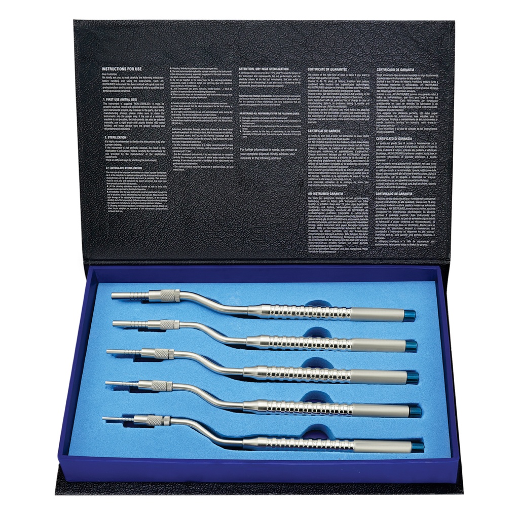 Osteotome Concave Cvd Set of 5 