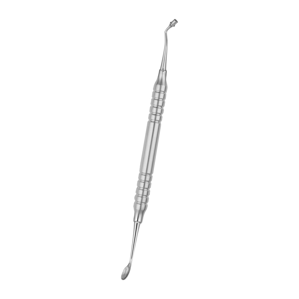 Compactor Bone Spoon Ø 3mm Ø 6mm Anatomical Hollow Handle 10mm