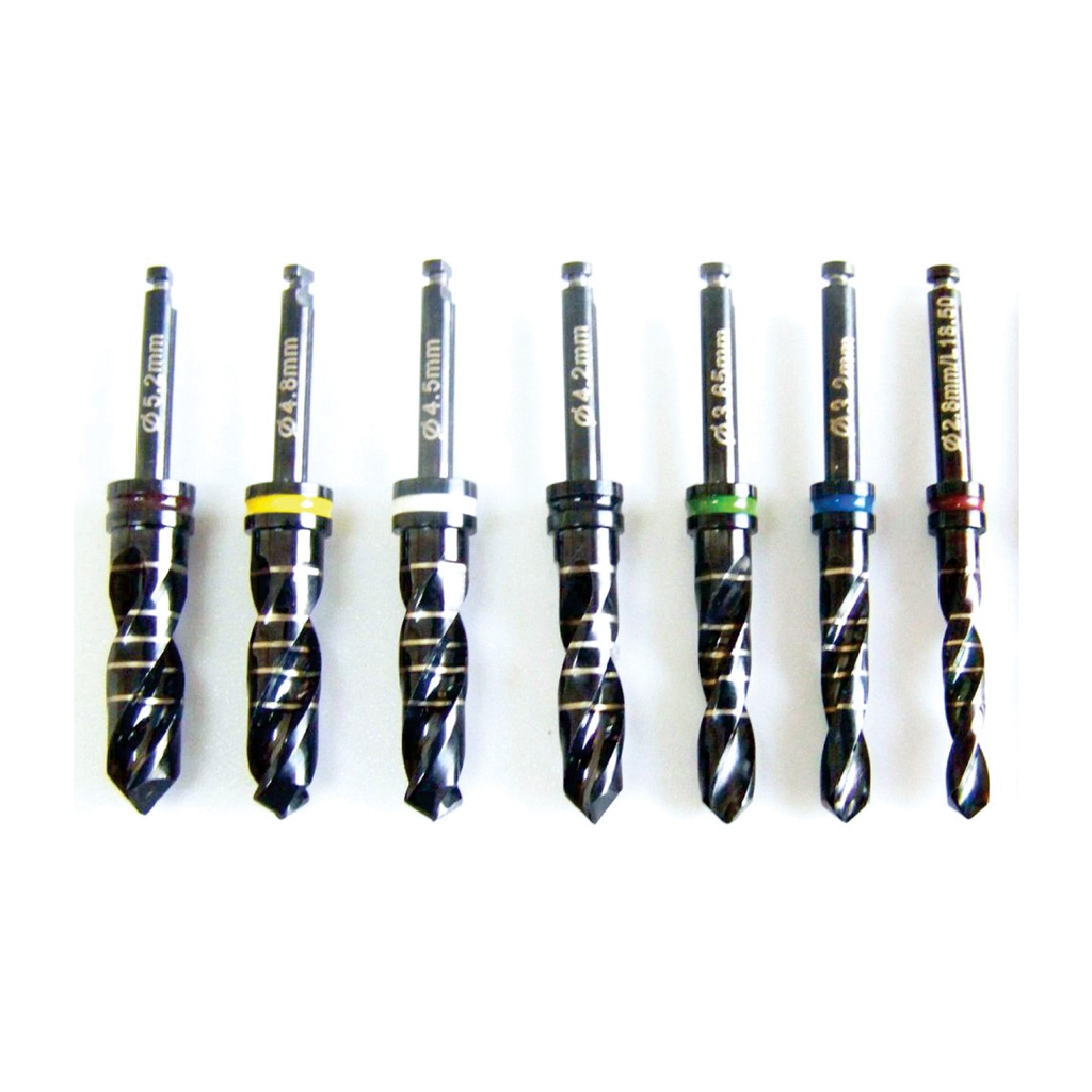 Titanium NiTride Coated Drills 2.8mm