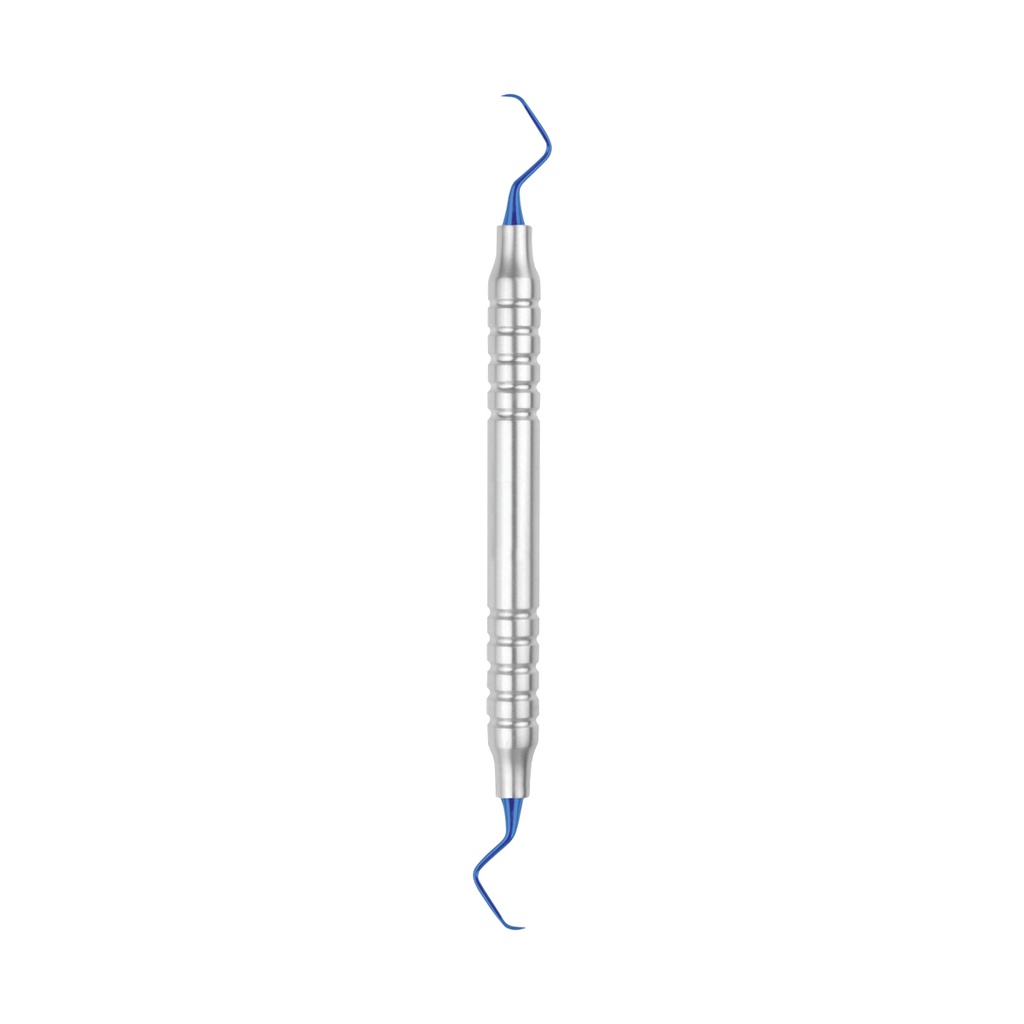 Curette Gracey 9-10 with Titanium Blue Coating 175mm Hollow Handle 10 mm 