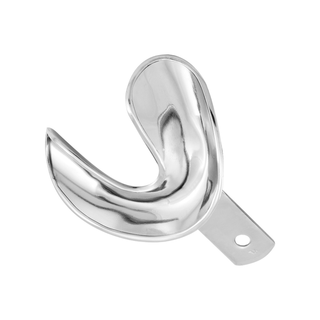 Impression Tray Solid Lower Jaw Rimlock Fig.1 Small
