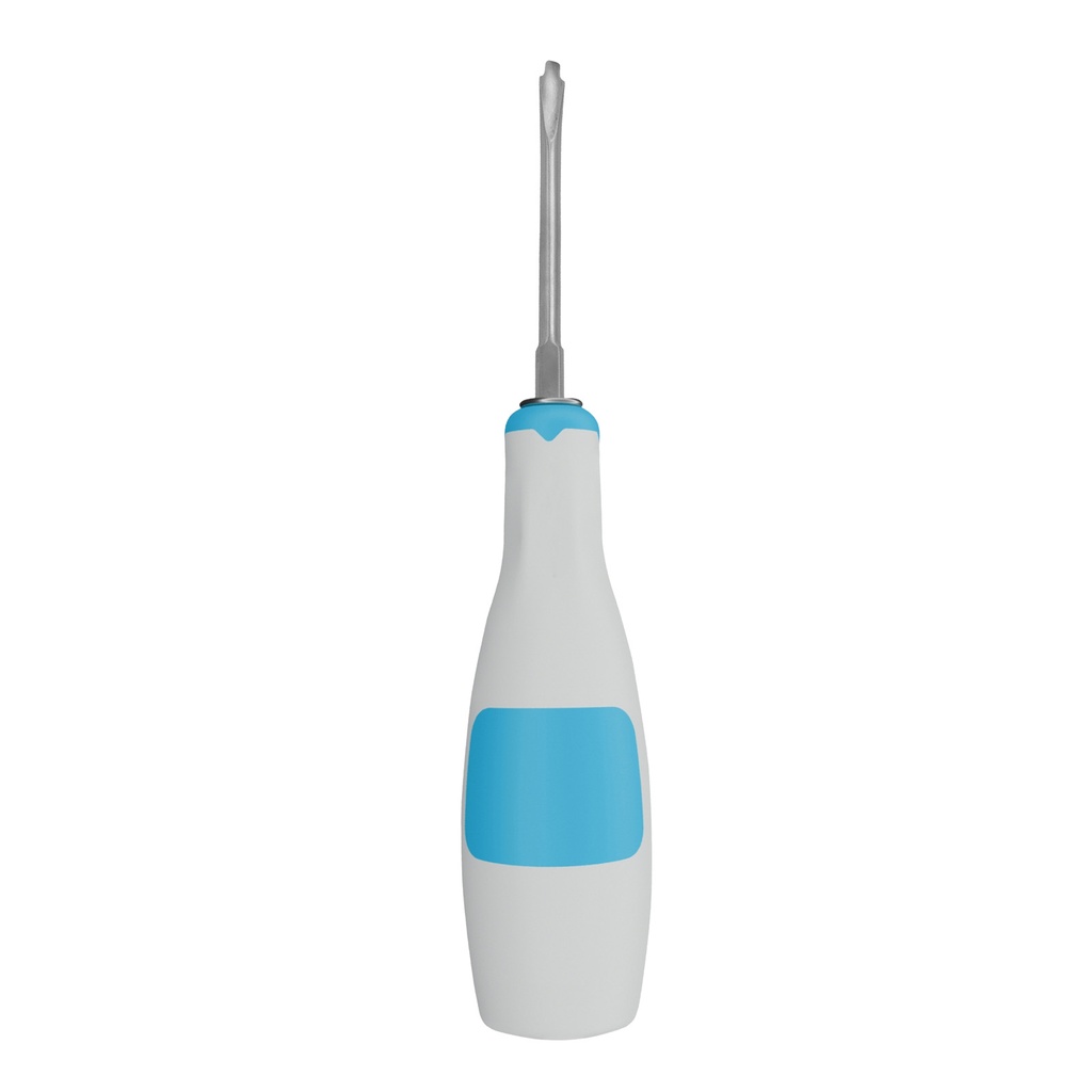 Luxating Elevator 3/5mm Straight Silicone Handle Light Blue