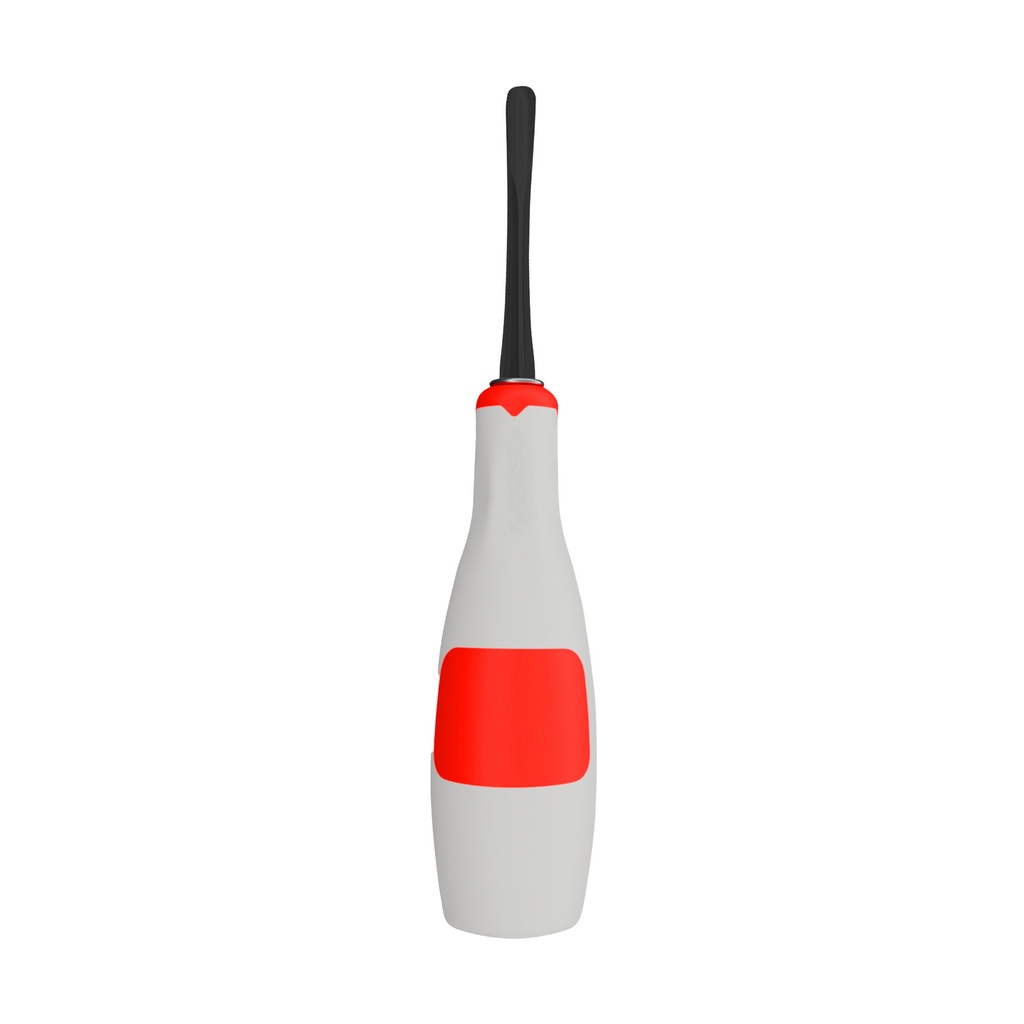 Fig.04 Lindo-Levian 4.2mm Titanium Coated Silicone Handle Red