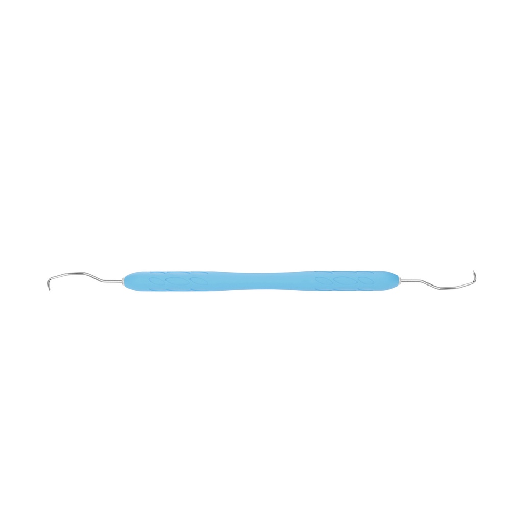Explorer 11F-12F, Flexible NiTi IDX Slim Double ended Handle Light Blue