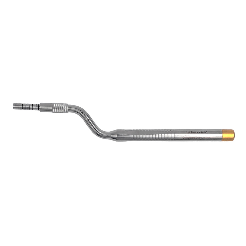 Osteotome Curved-Concave Marks: 1,0-1,2-1,4-1,6-1,8 Ø4.9 -180mm  