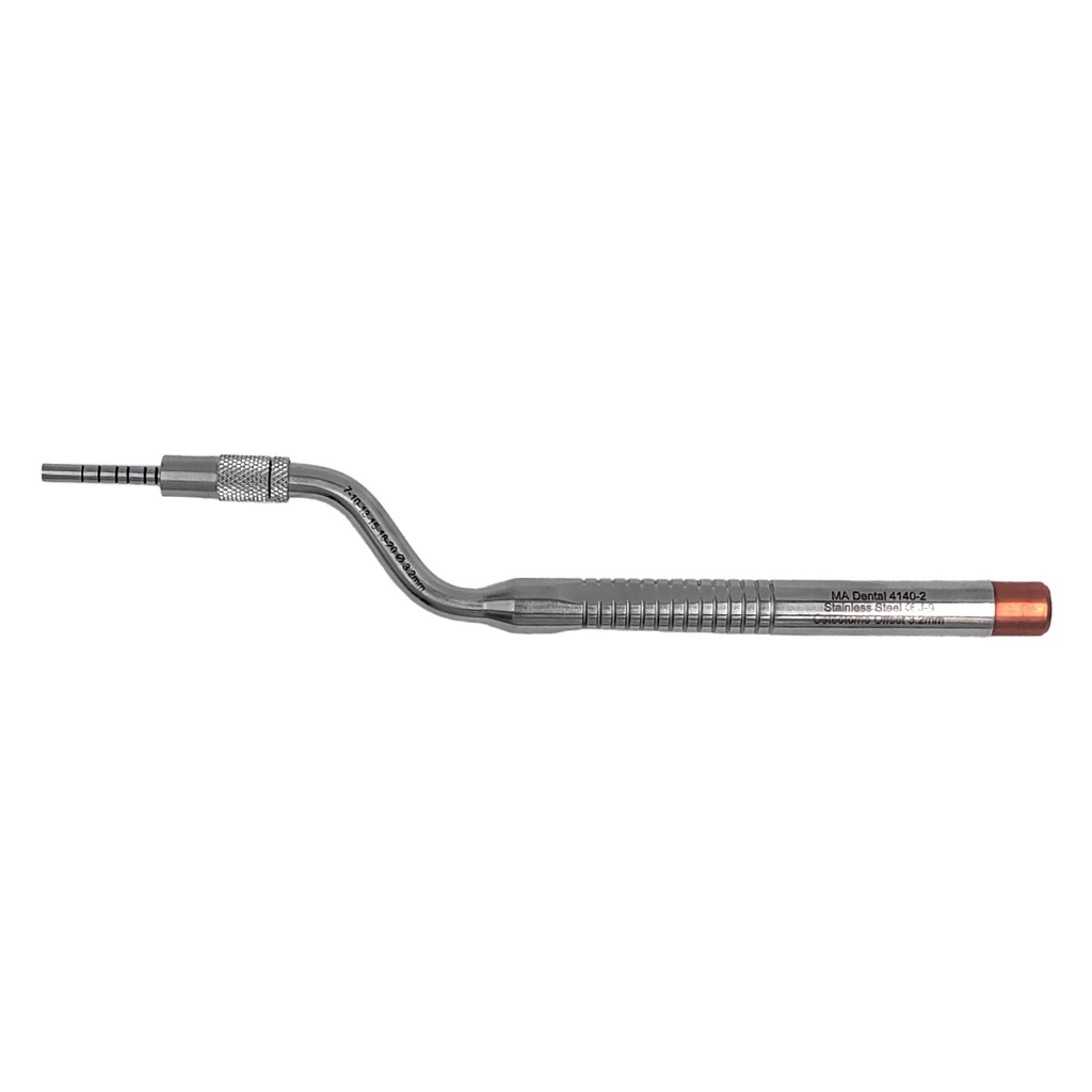 Osteotome Curved-Concave Marks: 1,0-1,2-1,4-1,6-1,8 Ø3.2 -180mm  