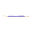 Burnisher 2.0-2.5mm Titanium/Plasma Gold Coating  IDX Slim Handle Light Purple