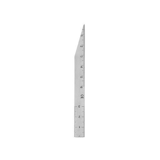 Measuring ruler 0-60mm - 5448