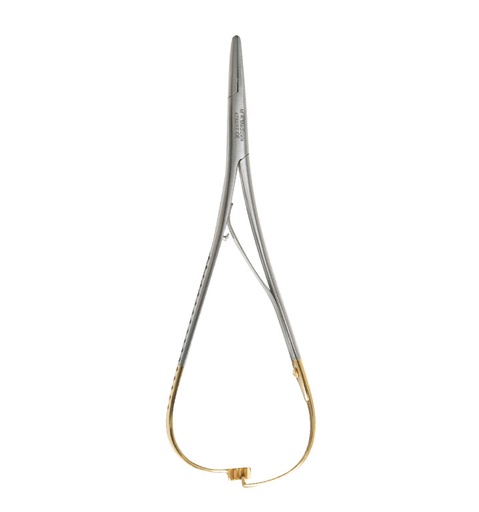 Mathieu Needle holder 17cm, straight - TC - 4792-17