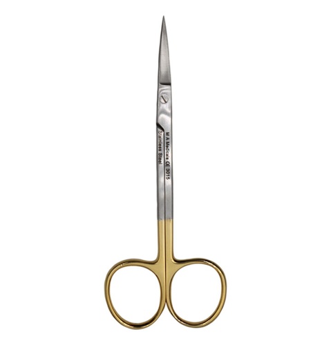 IRIS 11.5cm Straight, TC - Suture Scissor - 3015